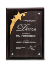 Плакетка подарочная - PL365