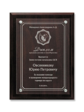 Плакетка подарочная - PL364