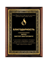 Плакетка подарочная - PL369