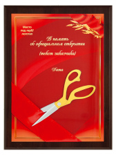 Плакетка подарочная - PL456